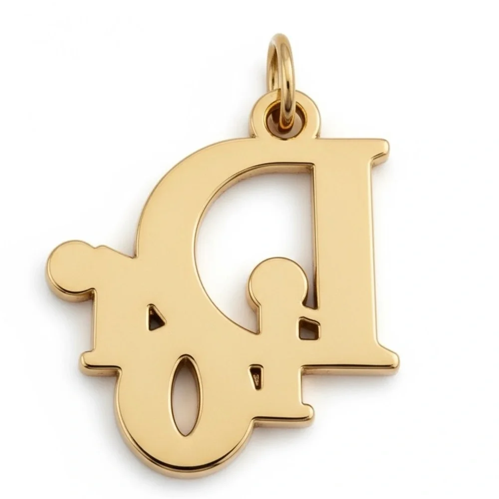 DIOR Authentic Gold and Pearl Pendant for Necklace - Picture 7 of 10